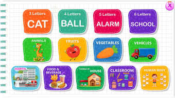 Kids Spelling app Learn  Quiz