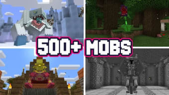 500 Mobs for Minecraft PE