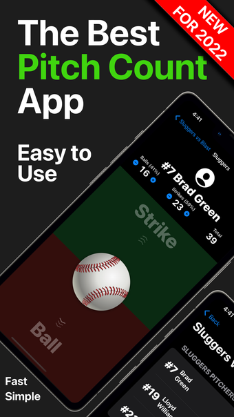 Pitch Count Pro Tracker