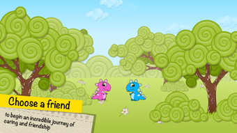 Virtual Pet Dino and Farm.