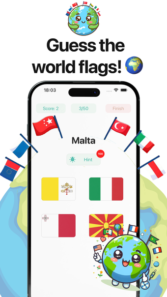 Guess World Flags: Quiz Games