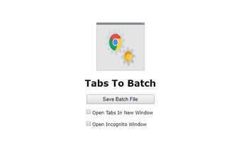 Tabs To Batch