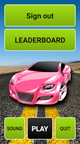 Fast Car Game With Leaderboard