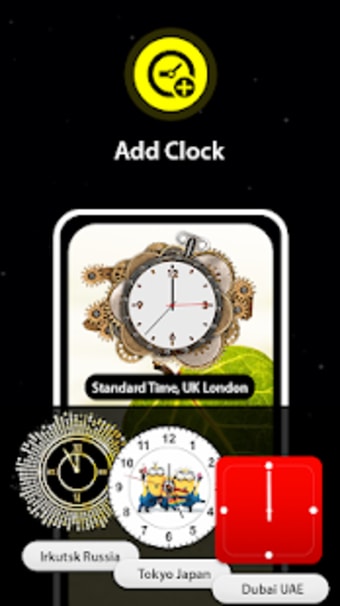 Night Clock Screensaver: Clock Wallpapers App