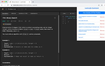 Leetcode Assistant