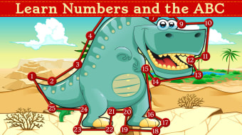 Dino Dot Connect dots for kids