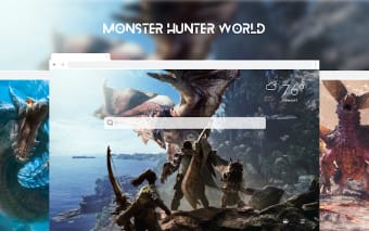 Monster Hunter World HD Wallpapers New Tab