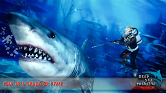 Deep Sea Predator-Man Vs Shark
