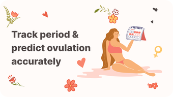 Period tracker calendar app