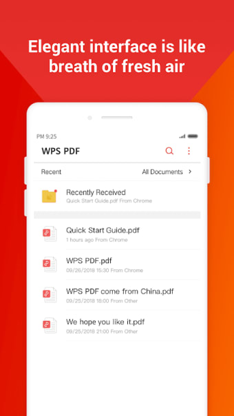 WPS PDF- lite PDF Reader, Viewer & Editor Free