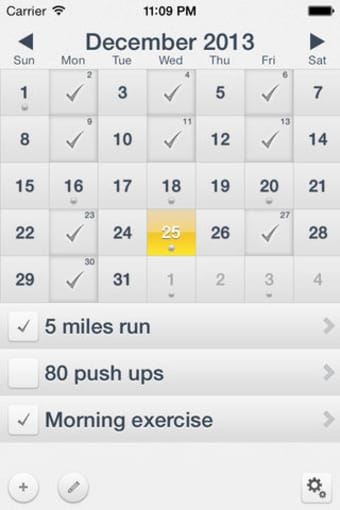 Workout Calendar - Motivation