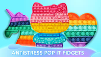 Pop it Fidgets - Bubble Wrap Game : ASMR Relax