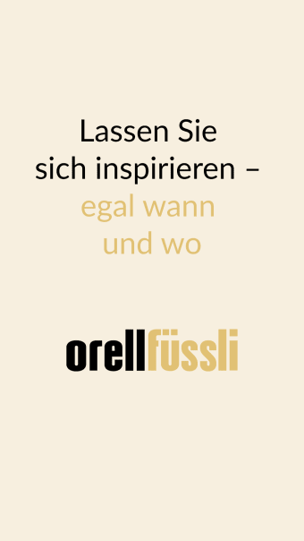 Orell Füssli  Mein Buch