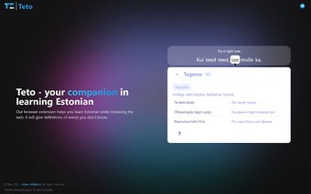 Teto: Estonian Language Companion