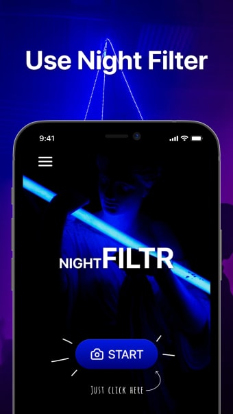 Night Filter Camera app