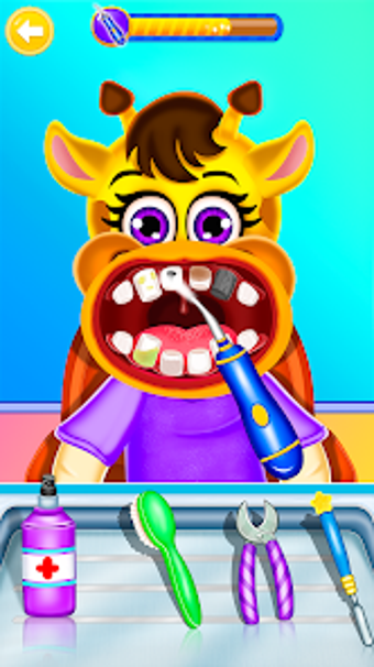 Zoo Animal Doctor Dentist Game