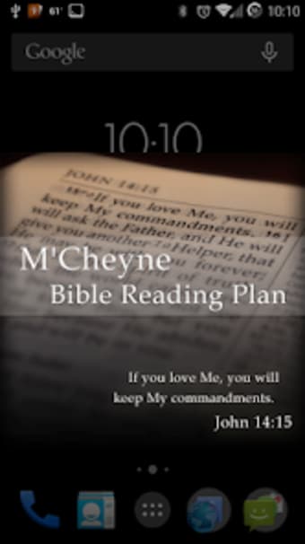 Bible Reading Plan - MCheyne