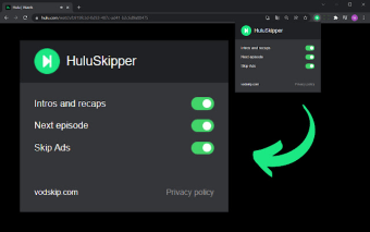 Hulu Skipper: skip intros, recaps & more