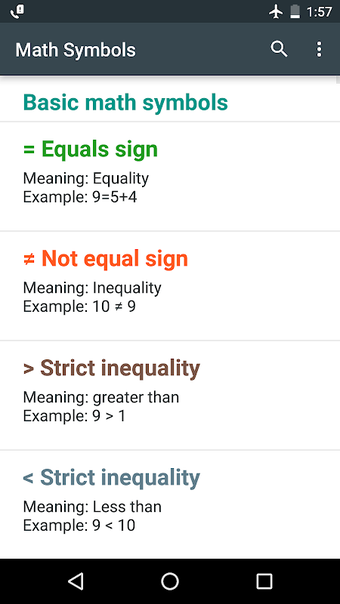 Math definitions Dictionary and All Math Symbols