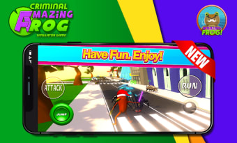 Crimial Amazing Frog Run Simulator Game