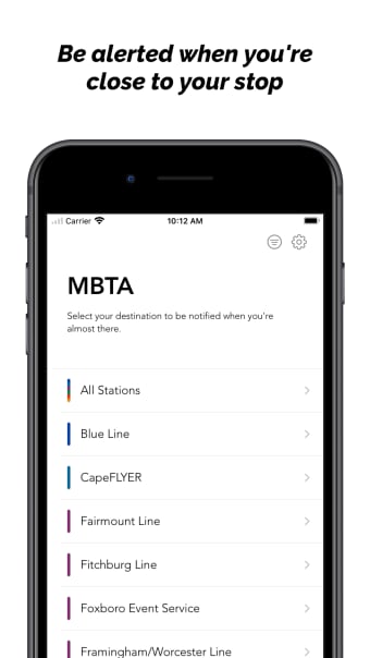 MBTA Destinations - Arrive