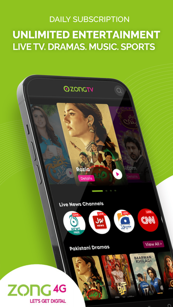 Zong Live TV