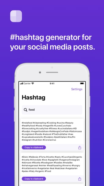 Hashtag: Tag Generator for IG