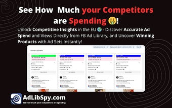 AdLibSpy - See Spend in FB Ads Library