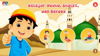 Belajar Wudhu, Shalat, dan Berdoa