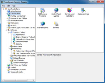 True System Security Tweaker