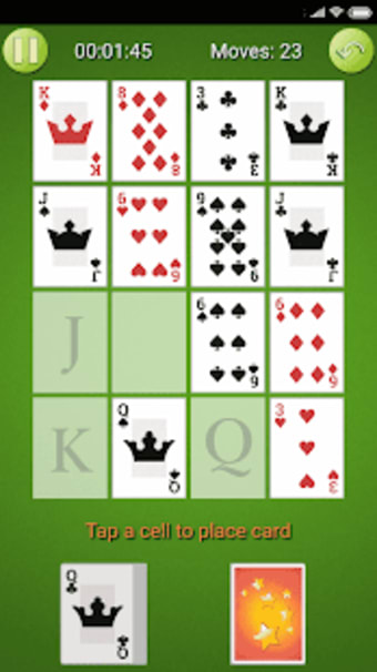 Kings in the Corners Solitaire