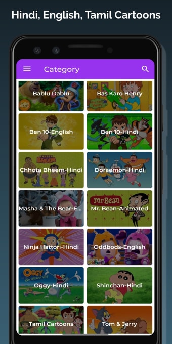 Cartoon TV-Hindi Eng Bangla
