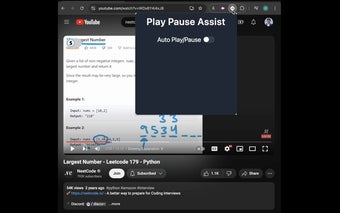 Play Pause Assist