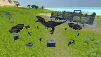 Dinosaur War in the Tropics