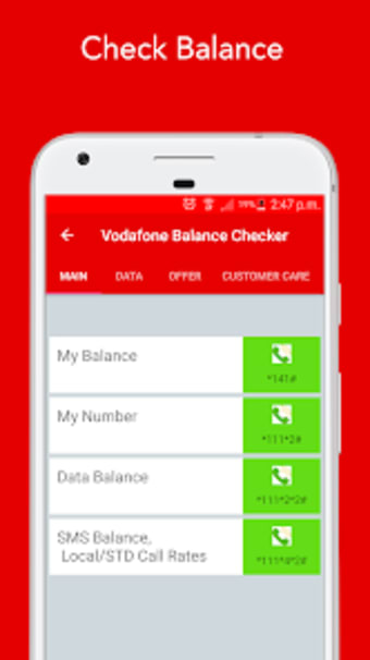 Balance Check Vodafone - and m