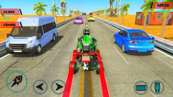 ATV Quad Bike Racing Simulator: Bike Shooting Game