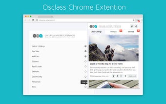 Osclass Chrome Extension