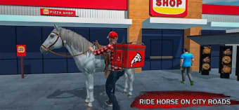 Mounted Horse Rider Pizza