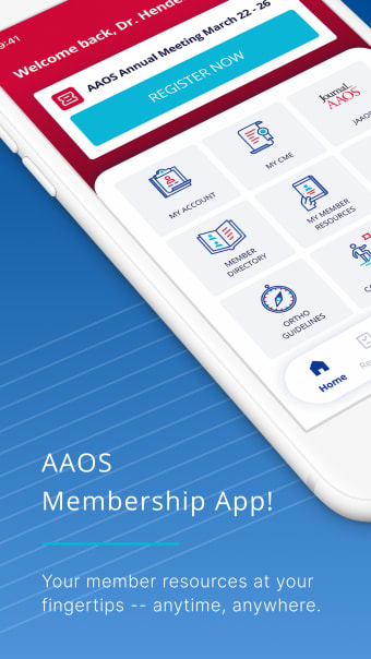 Membership App - AAOS