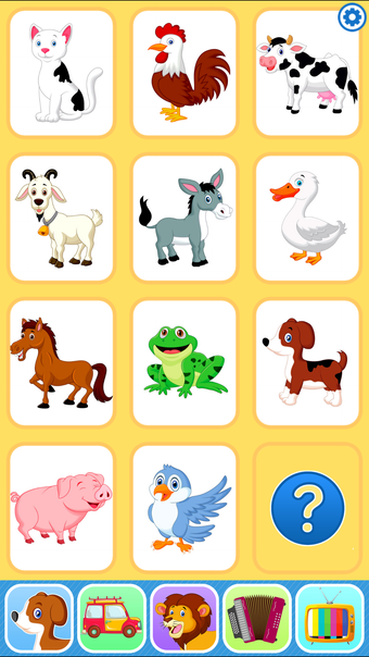 Baby Flash Cards Games  Kids Animal Sounds Free