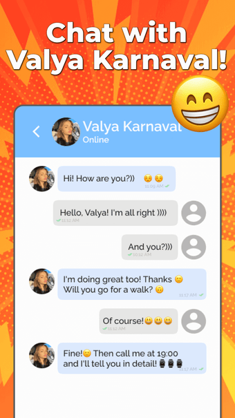 Valya Karnaval fake call