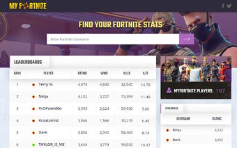 My Fortnite Stats