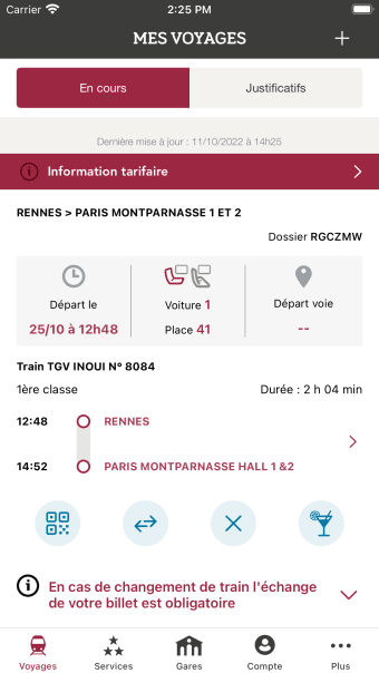 TGV INOUI PRO