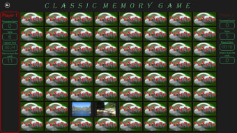 Classic memory game