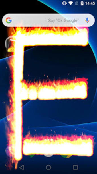3D Flame Animated Fire Live Wallpaper
