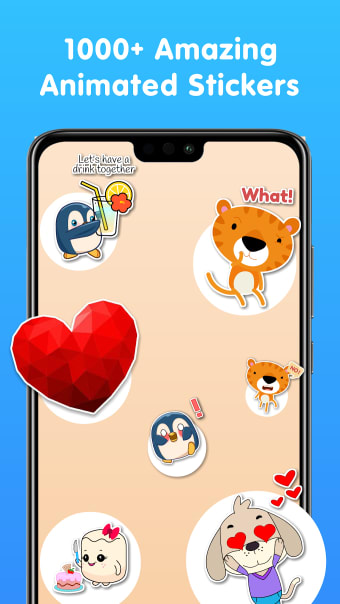 Stickers  Animated Love Emoji