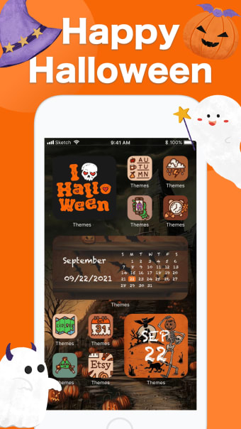 Themes: Color Widgets Icons