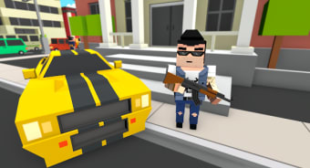 Gangster  Mafia Block City Dude Theft Pixel Car