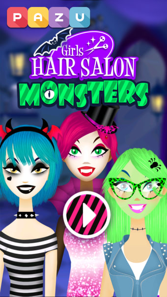 Girls Hair Salon Monsters