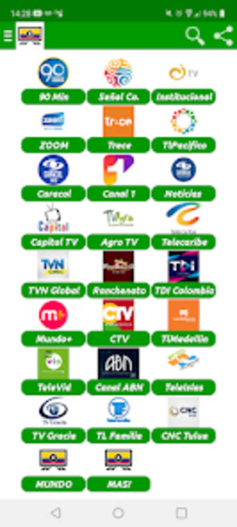 TV Colombia en Vivo TDT